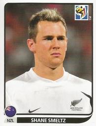 2010 Panini FIFA World Cup Stickers (Blue Back) #465 Shane Smeltz Front