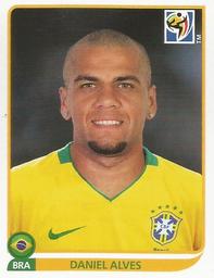 2010 Panini FIFA World Cup Stickers (Blue Back) #493 Daniel Alves Front