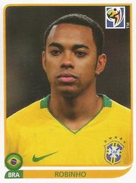 2010 Panini FIFA World Cup Stickers (Blue Back) #501 Robinho Front