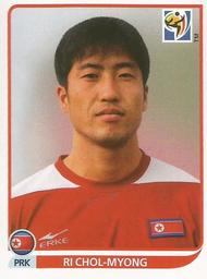 2010 Panini FIFA World Cup Stickers (Blue Back) #515 Ri Chol-Myong Front