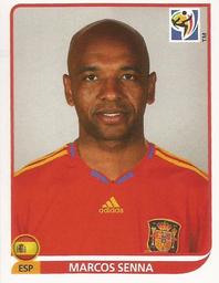 2010 Panini FIFA World Cup Stickers (Blue Back) #572 Marcos Senna Front