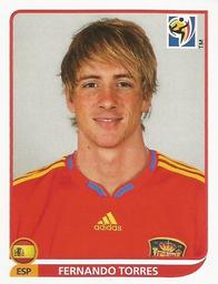 2010 Panini FIFA World Cup Stickers (Blue Back) #580 Fernando Torres Front