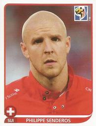 2010 Panini FIFA World Cup Stickers (Blue Back) #588 Philippe Senderos Front