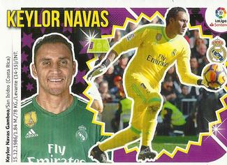 2018-19 Panini LaLiga Santander Este Stickers - Real Madrid #1 Keylor Navas Front