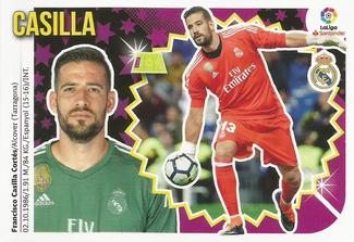 2018-19 Panini LaLiga Santander Este Stickers - Real Madrid #2 Kiko Casilla Front