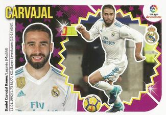 2018-19 Panini LaLiga Santander Este Stickers - Real Madrid #3 Dani Carvajal Front
