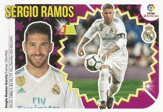2018-19 Panini LaLiga Santander Este Stickers - Real Madrid #4 Sergio Ramos Front