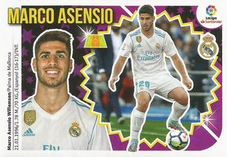 2018-19 Panini LaLiga Santander Este Stickers - Real Madrid #11A Marco Asensio Front