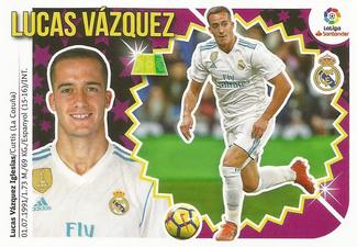 2018-19 Panini LaLiga Santander Este Stickers - Real Madrid #14 Lucas Vazquez Front