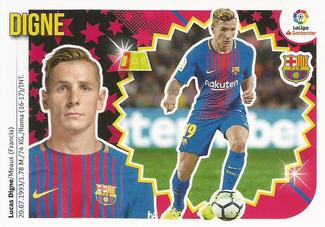 2018-19 Panini LaLiga Santander Este Stickers - FC Barcelona #7B Lucas Digne Front