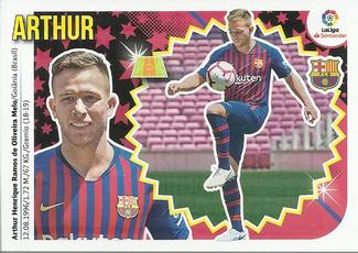2018-19 Panini LaLiga Santander Este Stickers - FC Barcelona #12 Arthur Front