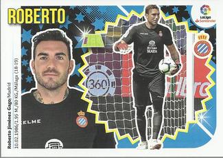 2018-19 Panini LaLiga Santander Este Stickers - Espanyol #2 Roberto Front