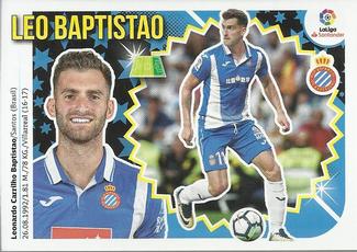 2018-19 Panini LaLiga Santander Este Stickers - Espanyol #15 Leo Baptistao Front