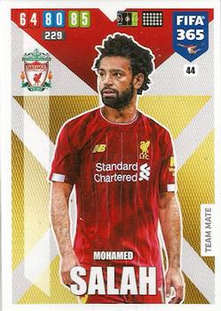 2019-20 Panini Adrenalyn XL FIFA 365 #44 Mohamed Salah Front