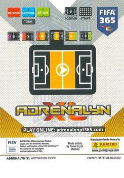2019-20 Panini Adrenalyn XL FIFA 365 #78 Juan Mata Back