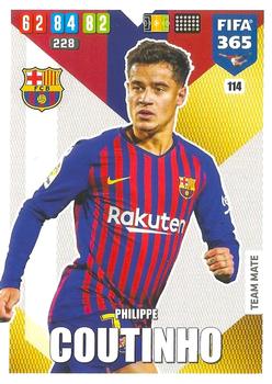 2019-20 Panini Adrenalyn XL FIFA 365 #114 Philippe Coutinho Front