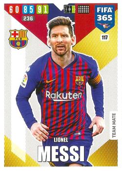 2019-20 Panini Adrenalyn XL FIFA 365 #117 Lionel Messi Front
