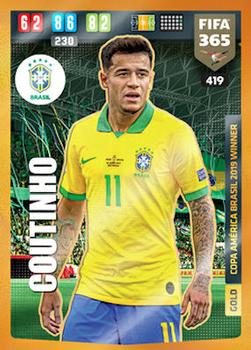2019-20 Panini Adrenalyn XL FIFA 365 #419 Philippe Coutinho Front