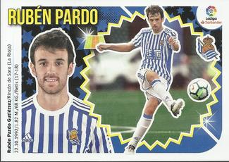 2018-19 Panini LaLiga Santander Este Stickers - Real Sociedad #9bis Ruben Pardo Front