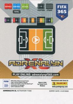 2019-20 Panini Adrenalyn XL FIFA 365 - Limited Edition #NNO Eden Hazard Back