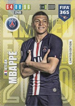 2019-20 Panini Adrenalyn XL FIFA 365 - Limited Edition #NNO Kylian Mbappé Front