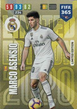 2019-20 Panini Adrenalyn XL FIFA 365 - Limited Edition #NNO Marco Asensio Front