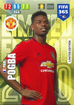 2019-20 Panini Adrenalyn XL FIFA 365 - Limited Edition #NNO Paul Pogba Front