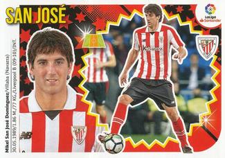2018-19 Panini LaLiga Santander Este Stickers - Athletic Bilbao #8A Mikel San Jose Front