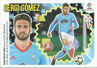 2018-19 Panini LaLiga Santander Este Stickers - Celta de Vigo #5 Sergi Gomez Front