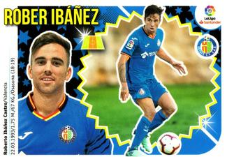 2018-19 Panini LaLiga Santander Este Stickers - Getafe #9BIS Rober Ibanez Front