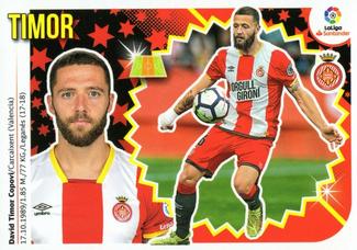 2018-19 Panini LaLiga Santander Este Stickers - Girona FC #10A David Timor Front