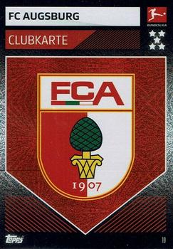 2019-20 Topps Match Attax Bundesliga #10 FC Augsburg Clubkarte Front