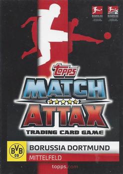 2019-20 Topps Match Attax Bundesliga #93 Mario Götze Back