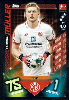 2019-20 Topps Match Attax Bundesliga #227 Florian Müller Front
