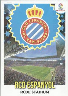 2018-19 Panini LaLiga Santander Este Stickers - Escudos & Entrenadores #15 Escudo Espanyol Front