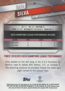 2019-20 Finest UEFA Champions League #31 Rafa Silva Back