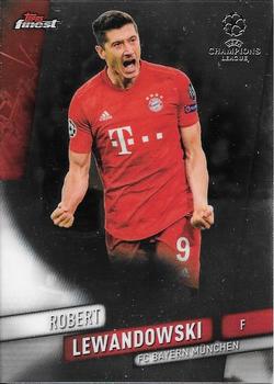 2019-20 Finest UEFA Champions League #58 Robert Lewandowski Front