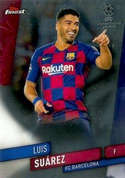 2019-20 Finest UEFA Champions League #94 Luis Suárez Front