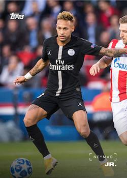 2019 Topps On-Demand UEFA Champions League Black & White - Full Colour #4 Neymar Jr Front