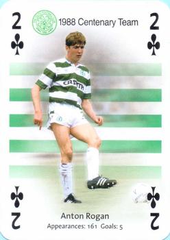 2004-05 The 1988 Celtic Football Club Playing Cards #2♣ Anton Rogan Front