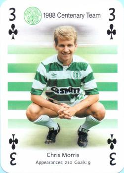 2004-05 The 1988 Celtic Football Club Playing Cards #3♣ Chris Morris Front