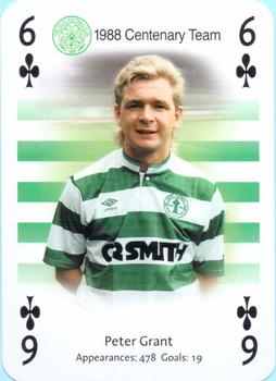 2004-05 The 1988 Celtic Football Club Playing Cards #6♣ Peter Grant Front