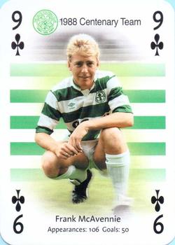 2004-05 The 1988 Celtic Football Club Playing Cards #9♣ Frank McAvennie Front