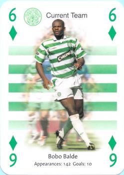 2004-05 The 1988 Celtic Football Club Playing Cards #6♦ Bobo Balde Front