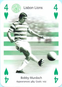 2004-05 The 1988 Celtic Football Club Playing Cards #4♥ Bobby Murdoch Front