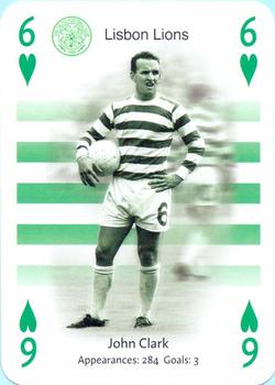 2004-05 The 1988 Celtic Football Club Playing Cards #6♥ John Clark Front