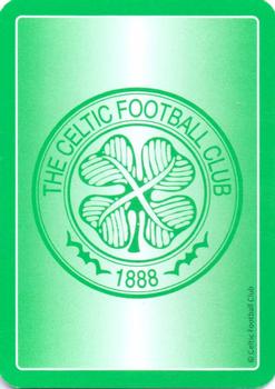 2004-05 The 1988 Celtic Football Club Playing Cards #Q♠ Celtic 6 - Rangers 2 Back