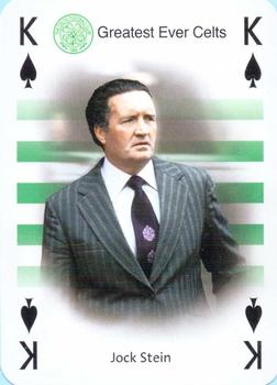 2004-05 The 1988 Celtic Football Club Playing Cards #K♠ Jock Stein Front