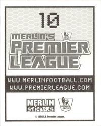 2007-08 Merlin Premier League 2008 #10 Cesc Fabregas Back
