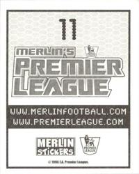 2007-08 Merlin Premier League 2008 #11 Tomas Rosicky Back